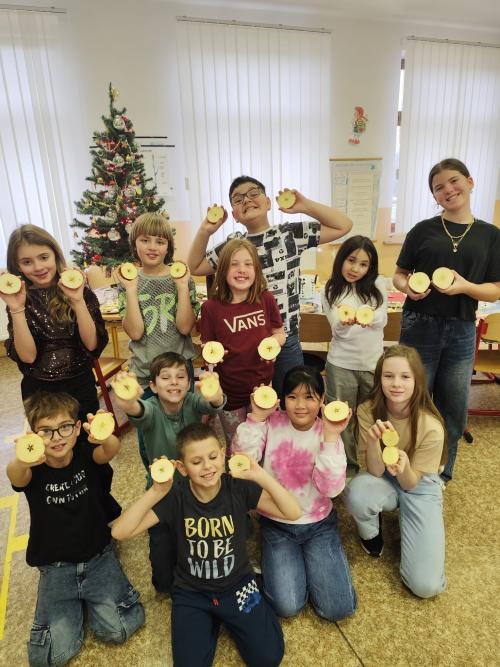 Vánoční posezení ve třídách 