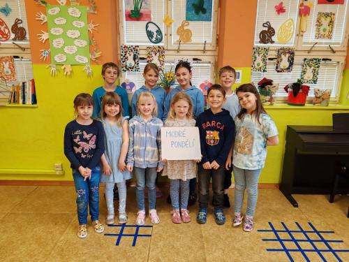 Barevný týden a velikonoční stezka ve školní družině 