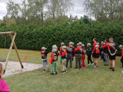 Ukázky hasičské techniky a sportu mladých hasičů z Bezdružic